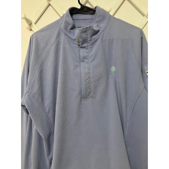 Peter Millar 1916 Pinecone Woman's Lavender Crown Sport 1/4 Zip Golf Jacket M - Picture 2 of 13